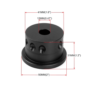 Adapter za zidni držač volana za utrke SpeedMagic QR70 s brzim otpuštanjem, aluminijska legura, model STW045