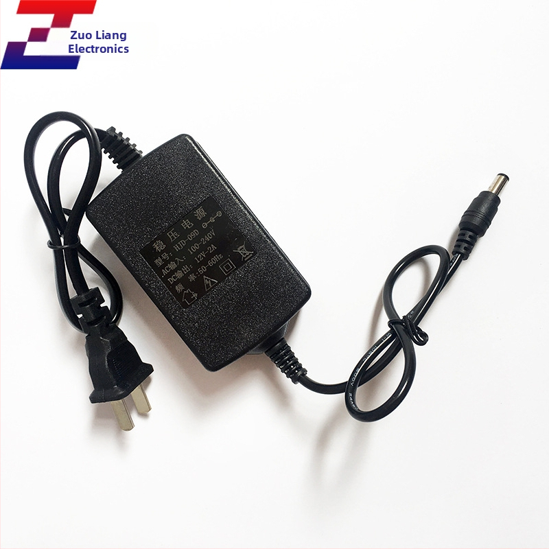 12V 2A barošanas adapters iekšējai novērošanas kamerai, monitora barošanas sērija, svars 0,102 kg