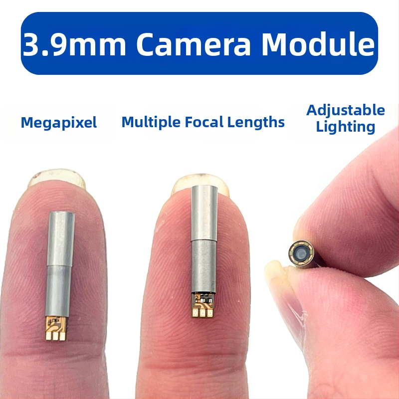 3,9 mm USB endoskopinė kamera vamzdynų patikrai, 1 MP raiška, IP67 atsparumas vandeniui, 60° vaizdo kampas, LED apšvietimas