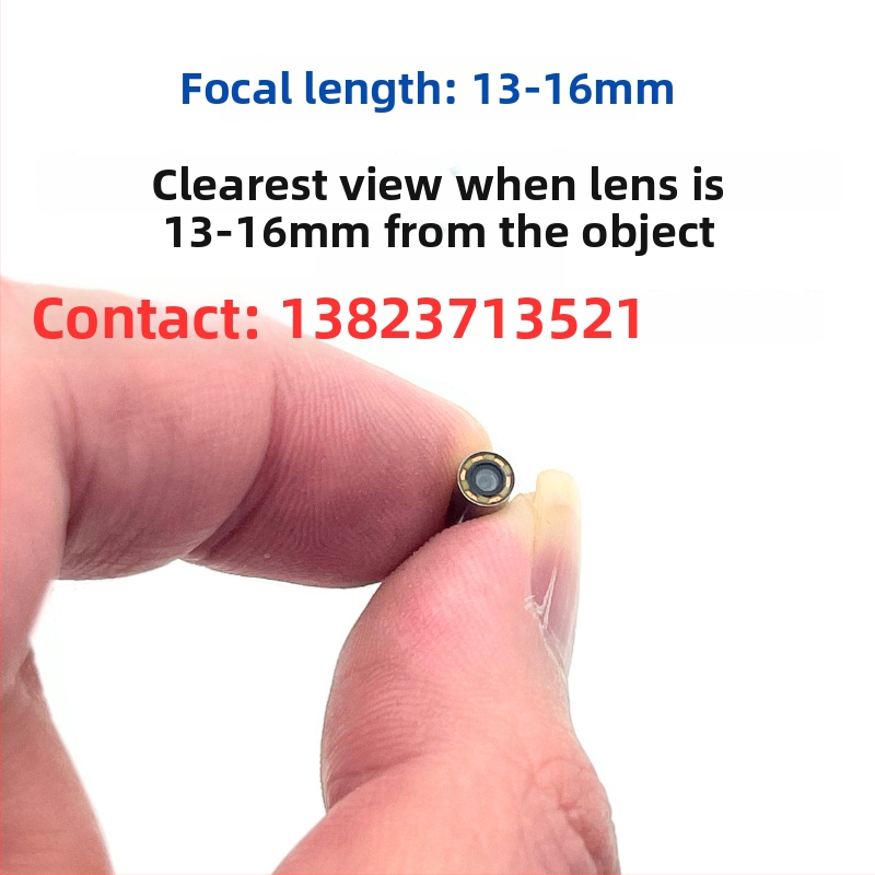 3,9 mm USB endoskopinė kamera vamzdynų patikrai, 1 MP raiška, IP67 atsparumas vandeniui, 60° vaizdo kampas, LED apšvietimas