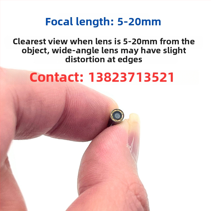 3,9 mm USB endoskopinė kamera vamzdynų patikrai, 1 MP raiška, IP67 atsparumas vandeniui, 60° vaizdo kampas, LED apšvietimas