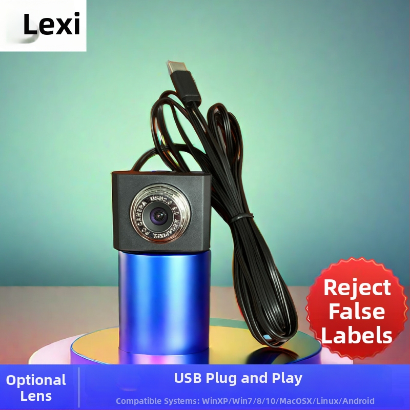 USB kamera ar iebūvētu mikrofonu Raspberry Pi 4/5, 1080p (1920x1080) 30fps, USB 2.0, bez draiveriem