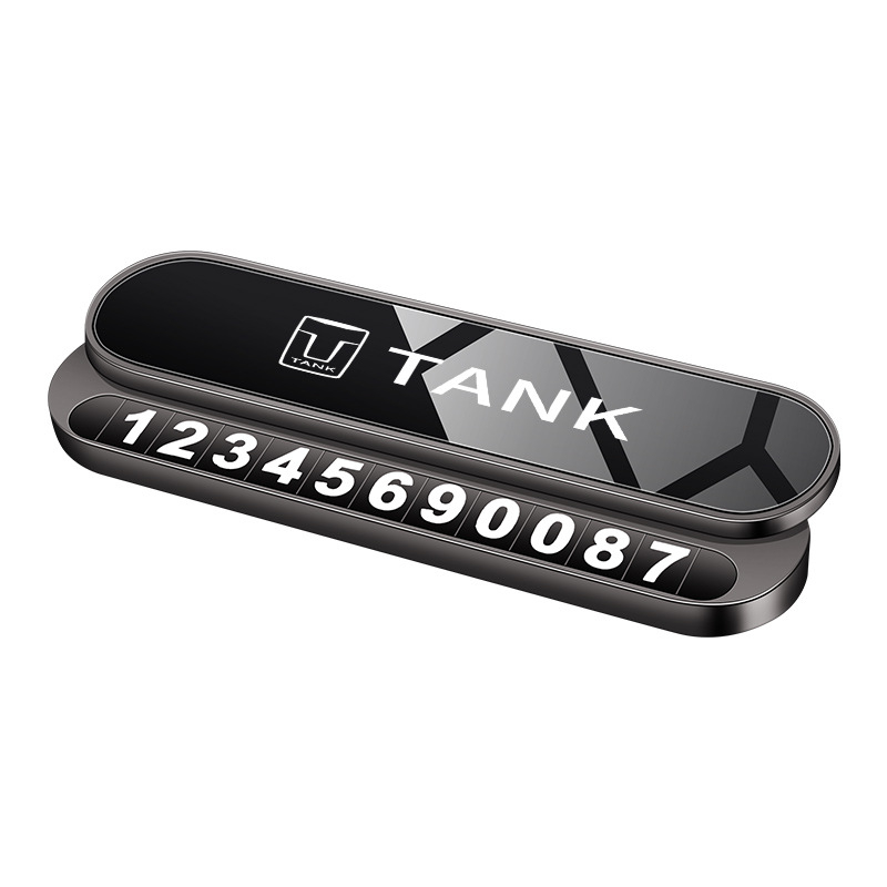 Sklopiva metalna privremena tablica za parkiranje za Tank 300, Wey Tank500, 400 i 700