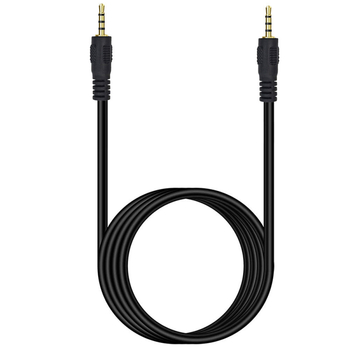 Audio kabel, 2,5 mm muški konektor, 4-žilni, zlatno obloženi kontakti, bakreno jezgro
