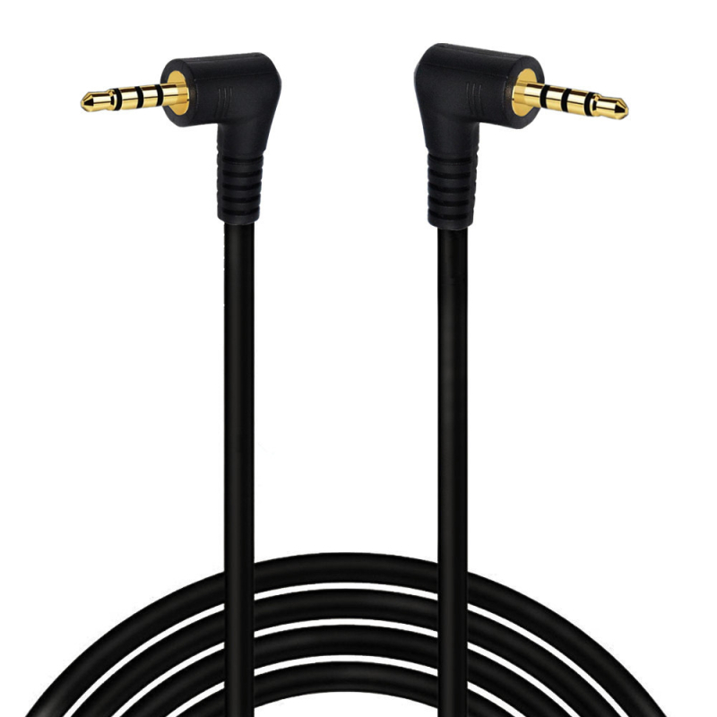 Audio kabel, 2,5 mm muški konektor, 4-žilni, zlatno obloženi kontakti, bakreno jezgro