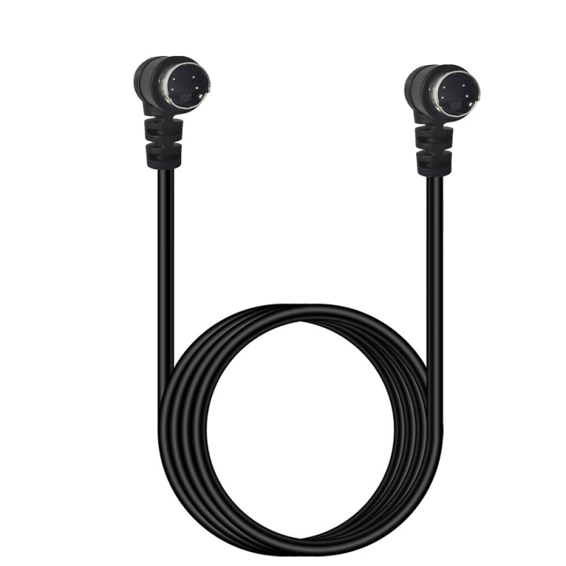 S-Video kabelis, 4 pin SVHS, kamerām un mājas kino, Ere/yirui YR-SV4-A1, vara vads bez izolācijas