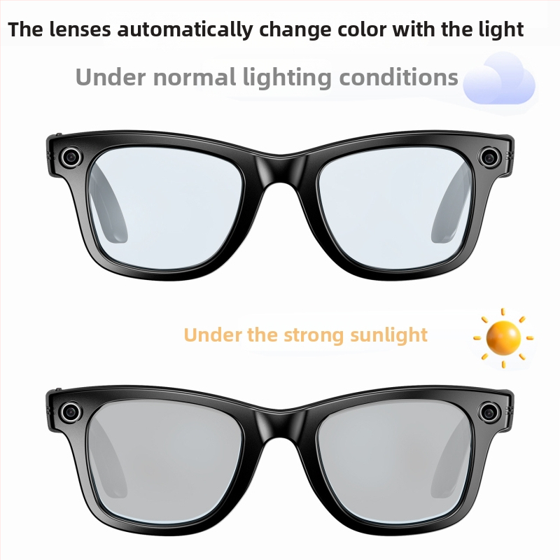 Náhlavné okuliare s AI prekladačom, 8MP kamera, Wi‑Fi, stabilizácia obrazu, 270mAh batéria