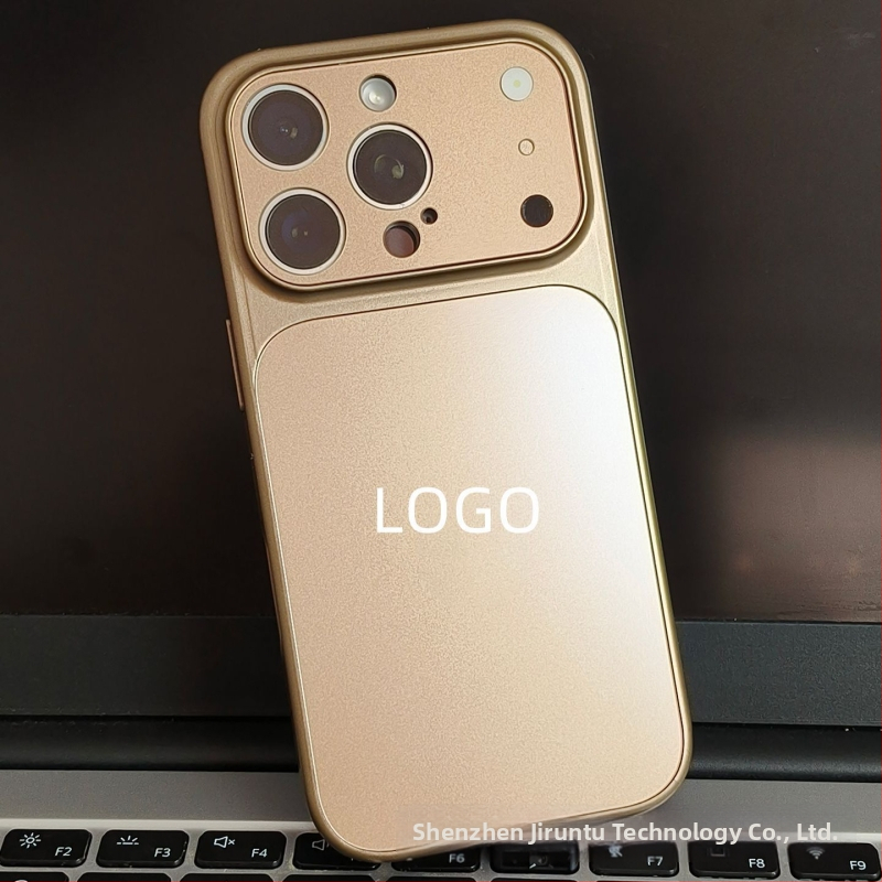 iPhone 17 Pro Max korpuss no akrila, izturīgs pret kritieniem, siltuma izkliede, anti pirkstu nospiedumi