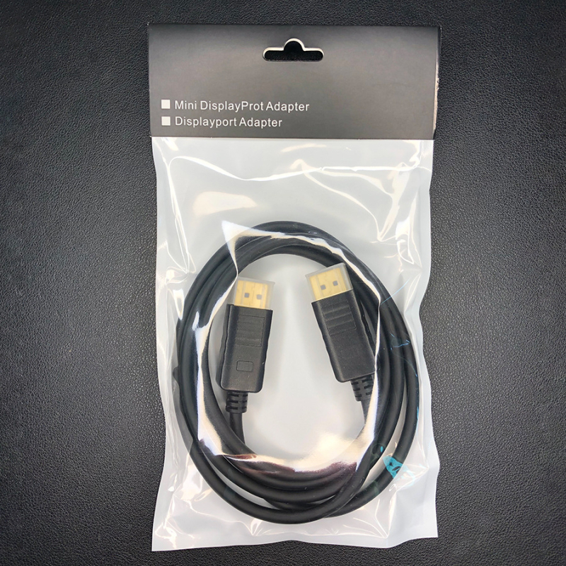DisplayPort na DisplayPort kabel DP 1.2, 4K60Hz, 1.8 m, bakar s pozlaćenim konektorima