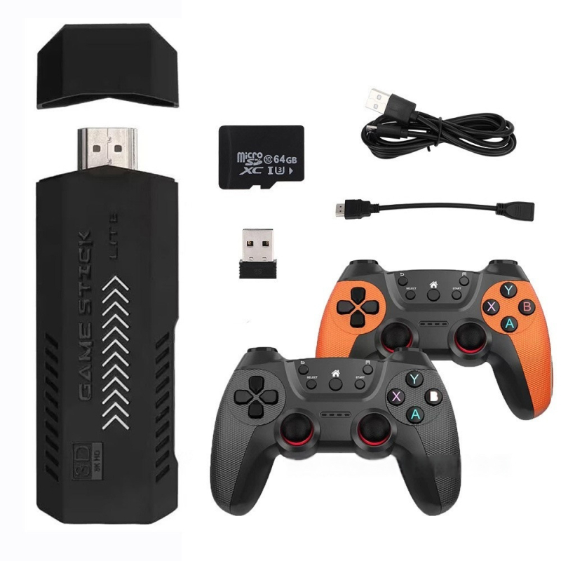 Nostalgijska konzola X2 ULTRA, 64GB memorije, 2.4G bežičnog, HDMI izlaz 1080p