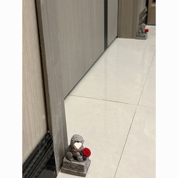 Ζεύγος λιονταριών από Bluestone, Zhuotai, κινεζικού στυλ ρητινώδη tea pets για γραφείο και διακόσμηση ενυδρείου