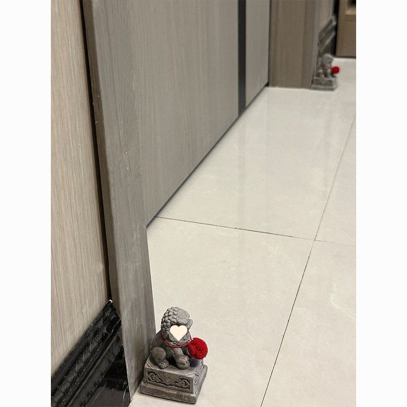 Ζεύγος λιονταριών από Bluestone, Zhuotai, κινεζικού στυλ ρητινώδη tea pets για γραφείο και διακόσμηση ενυδρείου