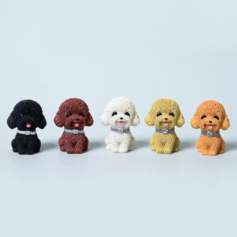 Μίνι φιγούρα ρητίνης με κουτάβι – διακοσμητικό σκύλου σε καρτούν στυλ, μοντέρνο και απλό σχέδιο; Υλικό: ρητίνη; Κατηγορία: χειροτεχνήματα από ρητίνη; Σκοπός δώρου: δώρα σε συνέδρια, βραβεία μνήμης