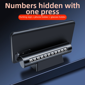 Kovová skrytá číselná doska s držiakom na telefón, odolná vysokým teplotám, tlač loga