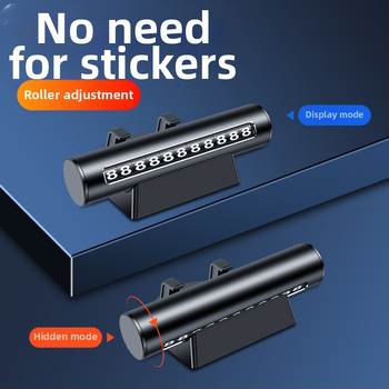 Kovová skrytá číselná doska s držiakom na telefón, odolná vysokým teplotám, tlač loga