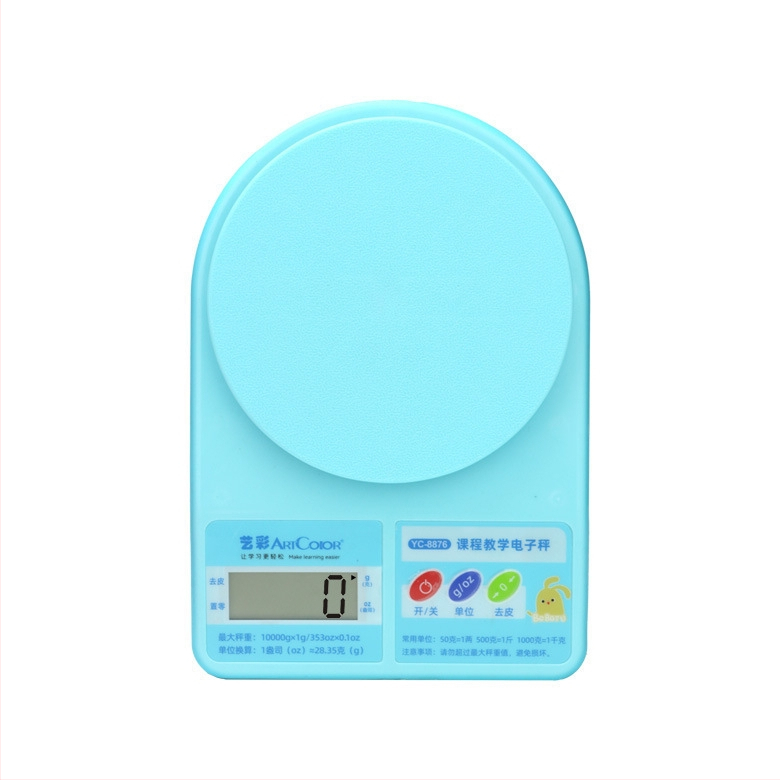 Nastavna digitalna kuhinjska vaga za kuhanje i pečenje, marka Art Color, model 8878, elektroničko mjerenje, nosivost 10 kg