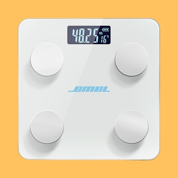Οικιακή ζυγαριά σώματος με έξυπνο μέτρημα, επιφάνεια από γυαλί (Κωδικός Tb-792794714763)