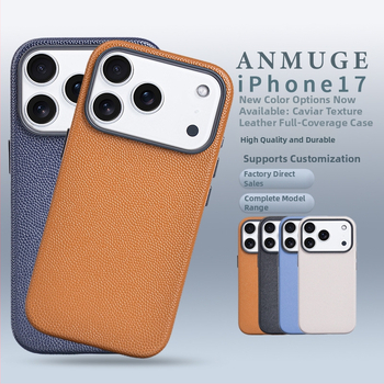 iPhone 17 ādas vāciņš, rokām darināts, pilna aizsardzība, magnētiska aizvēršana, pretslīdēšana