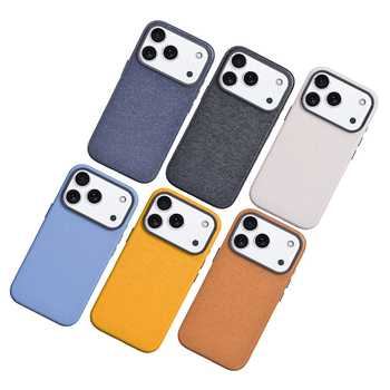 Husă iPhone 17 din piele naturală, lucrată manual, protecție completă, închidere magnetică, anti-alunecare