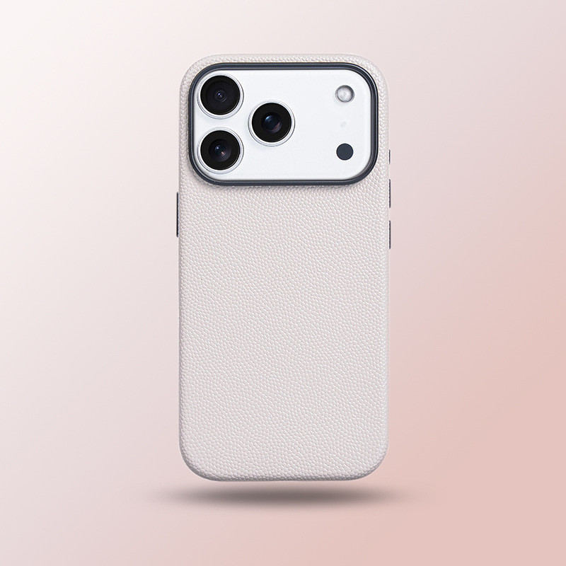 Husă iPhone 17 din piele naturală, lucrată manual, protecție completă, închidere magnetică, anti-alunecare