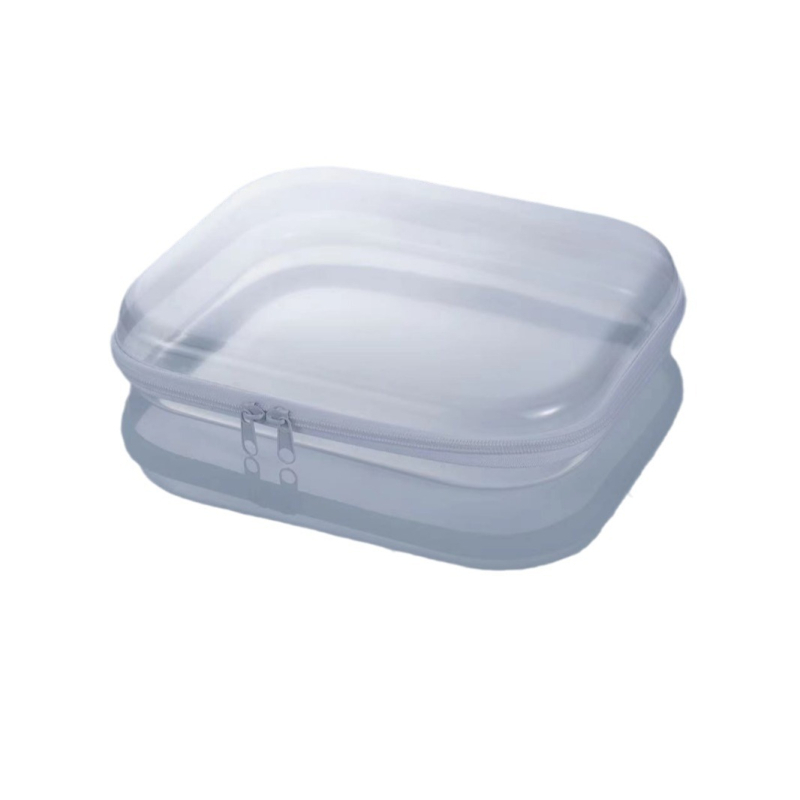 Σκληρή PVC ταξιδιωτική τσάντα – πολυλειτουργικός οργανωτής καλλυντικών και ειδών υγιεινής, μοντέρνος μινιμαλιστικός σχεδιασμός, μοντέλο 2023