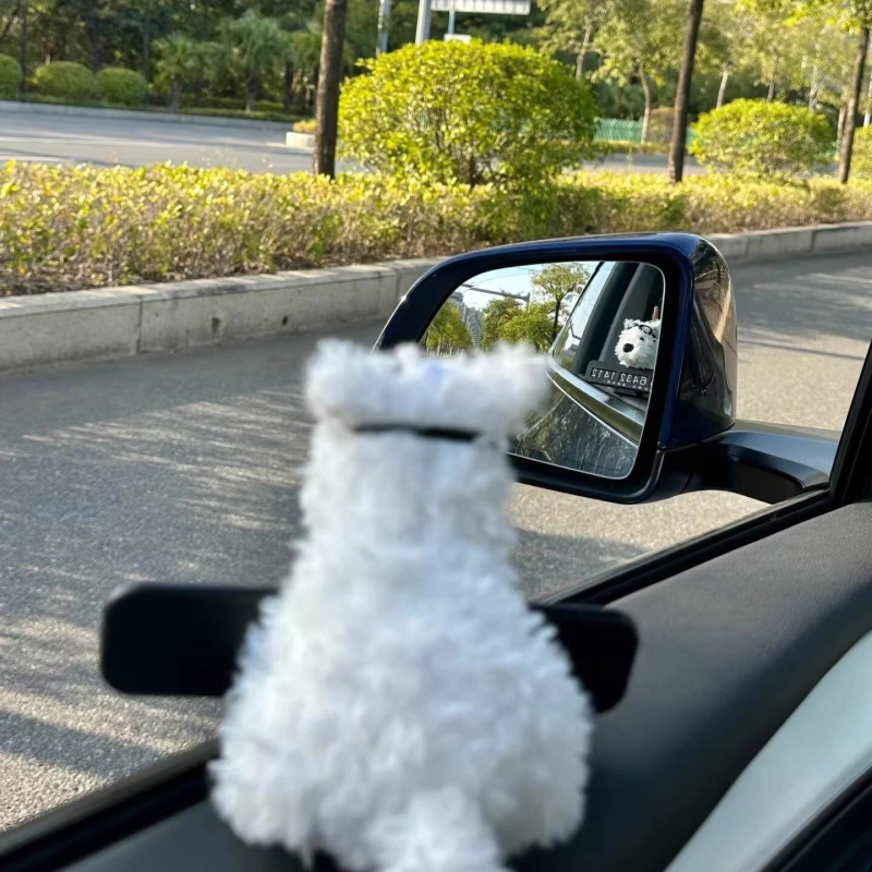 Privremena tablica za parkiranje automobila sa slatkim West Highland Terrier štenetu – plastika, model n8896, oznaka N875, podrijetlo Henan, tip: Skriveno