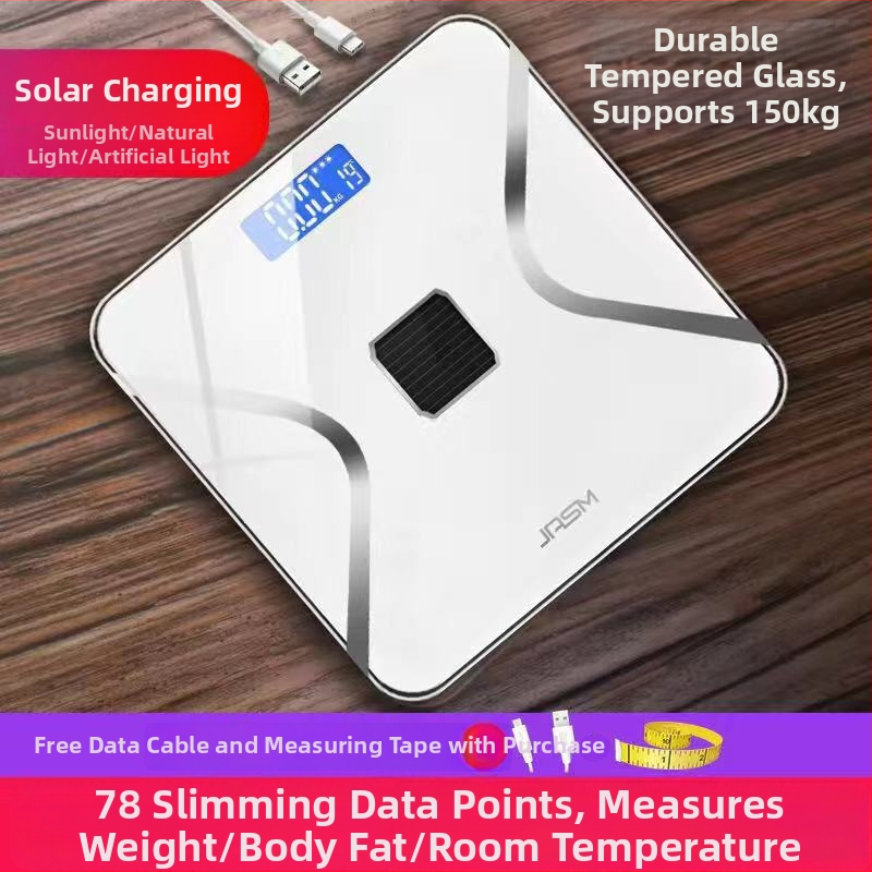 Dr. Eye ζυγός λιπώδους σώματος - οθόνη 2 ιντσών, συμβατός με iOS, ασύρματη εμβέλεια 5–10 μ., λειτουργία με κουμπί, βάρος 0,9 kg