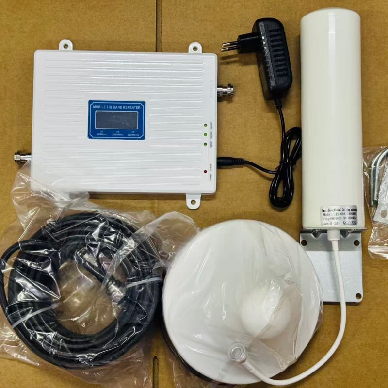 XR RFYT-SGDW penkių dažnių mobiliojo signalo stiprintuvas, 850/900/1800/2100/2600 MHz, FDD tinklas, aprėptis iki 600, svoris 0,8 kg