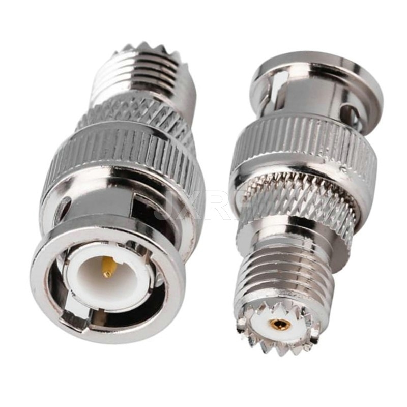 Koaksijalni RF konektor: BNC na Mini-UHF, model mini UHF, 1 jezgra, bakrena kontakt, bakreni izolator