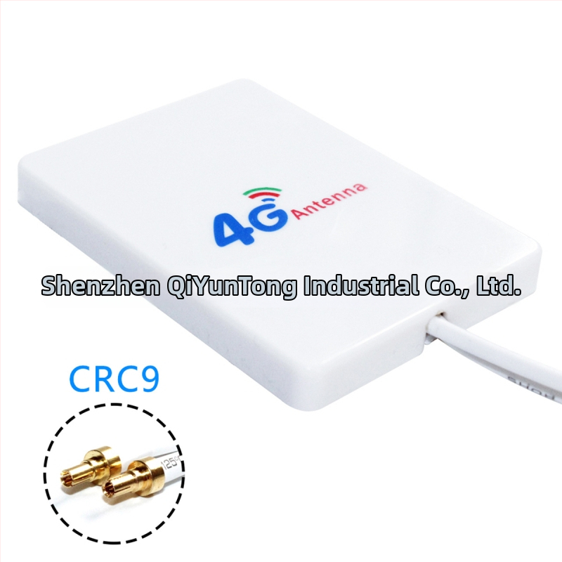 4G/5G LTE antena ar divējām saskarnēm (SMA un TS9), kompakts plakanais panelis, 2 m divvadu kabelis, VSWR ≤ 1.5