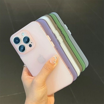 Carcasă iPhone – TPU mat ultra-subțire, protecție la șocuri, antiamprente, disipare căldură, compatibilă cu iPhone 11/12/13/14 Pro Max și alte modele