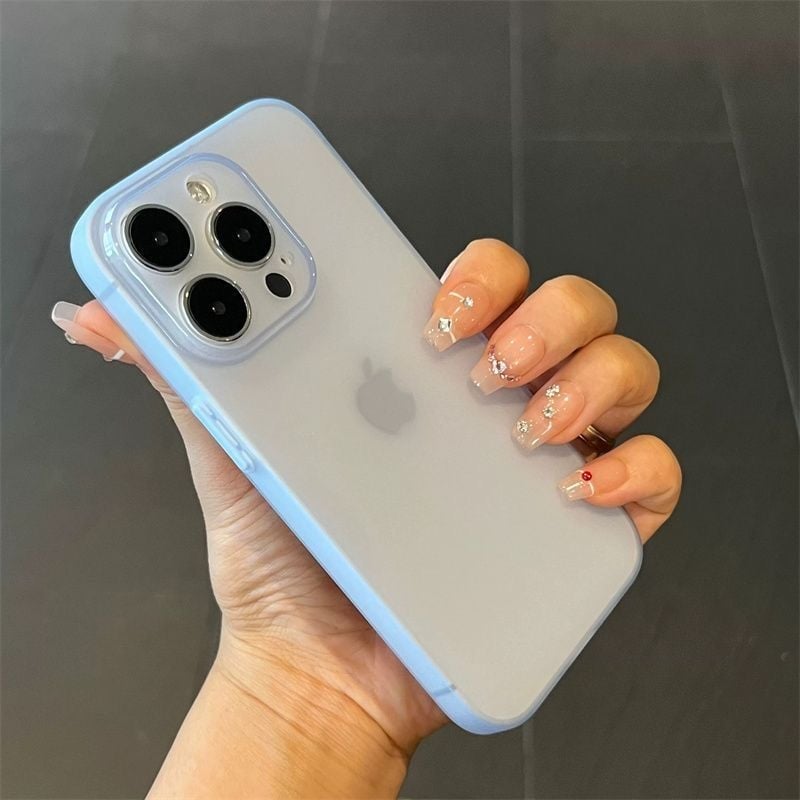 Carcasă iPhone – TPU mat ultra-subțire, protecție la șocuri, antiamprente, disipare căldură, compatibilă cu iPhone 11/12/13/14 Pro Max și alte modele