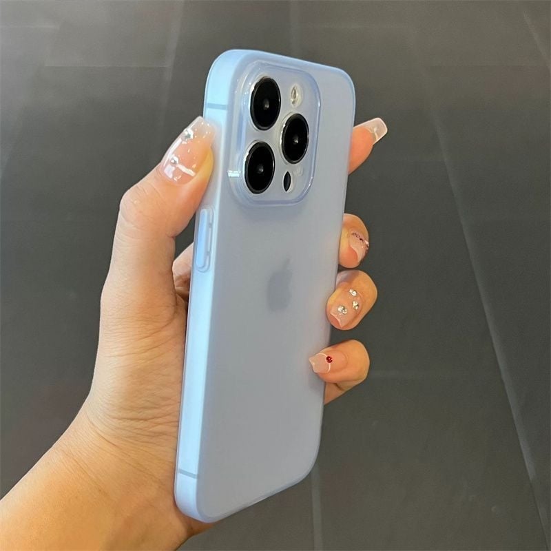 Carcasă iPhone – TPU mat ultra-subțire, protecție la șocuri, antiamprente, disipare căldură, compatibilă cu iPhone 11/12/13/14 Pro Max și alte modele