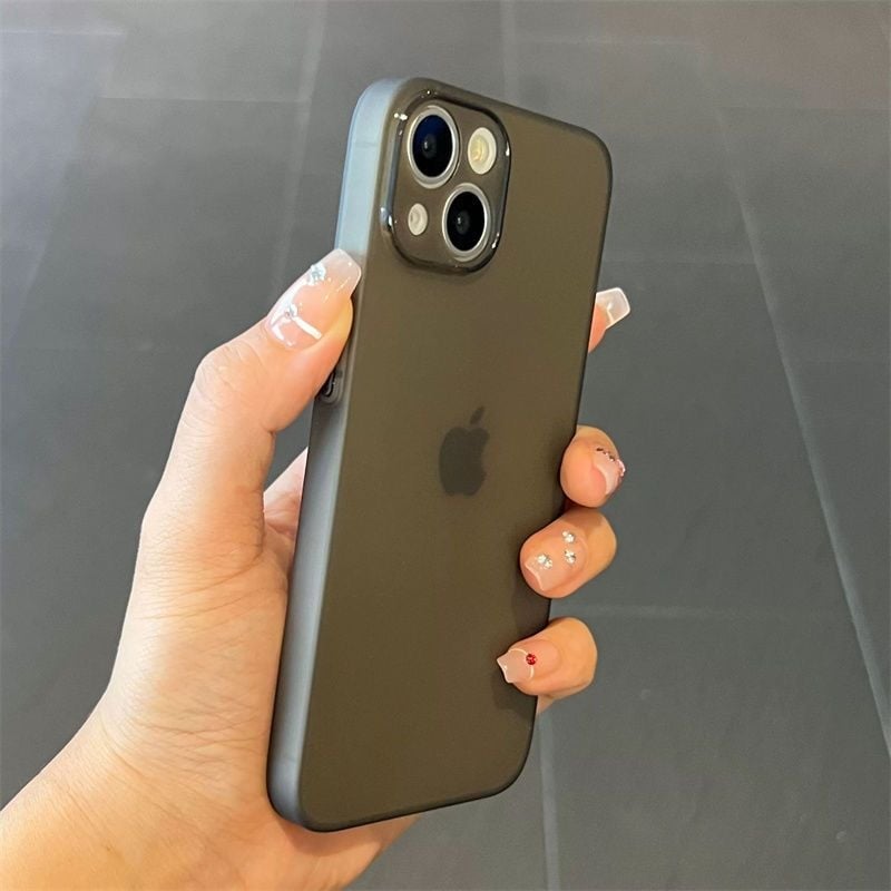 Carcasă iPhone – TPU mat ultra-subțire, protecție la șocuri, antiamprente, disipare căldură, compatibilă cu iPhone 11/12/13/14 Pro Max și alte modele