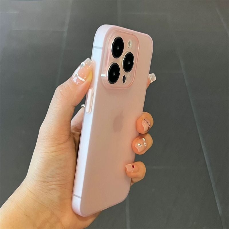 Carcasă iPhone – TPU mat ultra-subțire, protecție la șocuri, antiamprente, disipare căldură, compatibilă cu iPhone 11/12/13/14 Pro Max și alte modele