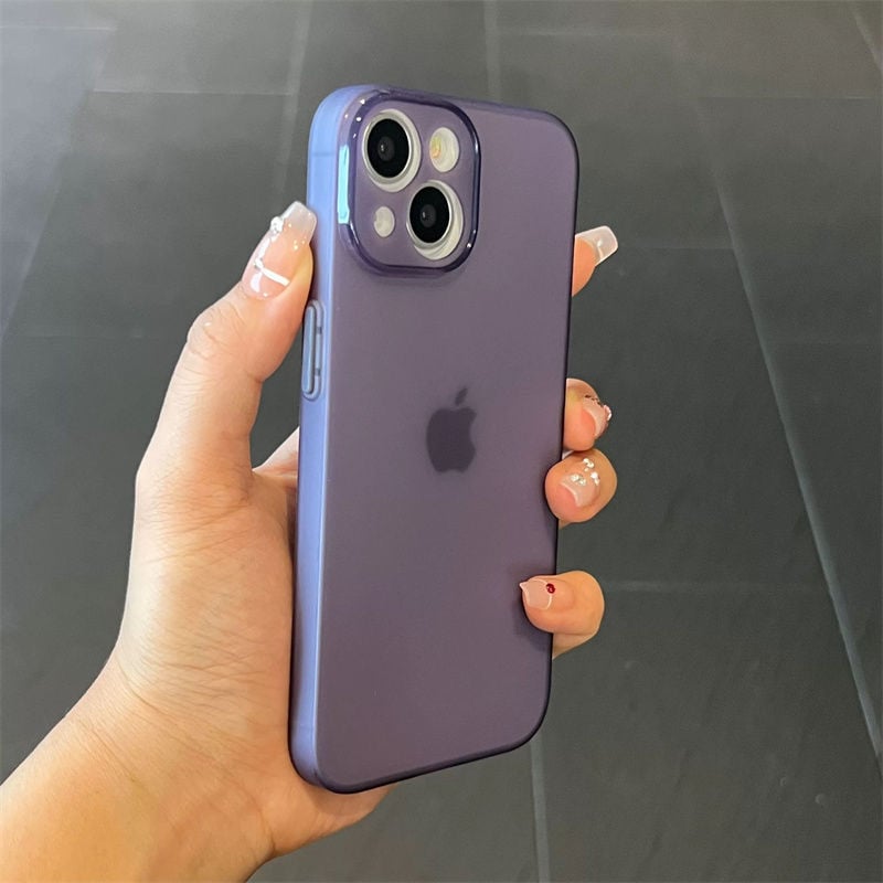 Carcasă iPhone – TPU mat ultra-subțire, protecție la șocuri, antiamprente, disipare căldură, compatibilă cu iPhone 11/12/13/14 Pro Max și alte modele