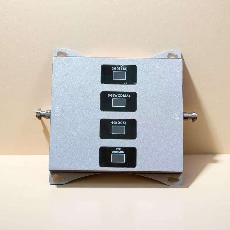 XR 2345g Daugiafrekvinis keturių dažnių mobiliojo signalo stiprintuvas su patobulintu imtuvu, dažnių diapazonas 700-2600 MHz, 2G/3G/4G/5G su internetu, dengiamas plotas 100-1000 m²