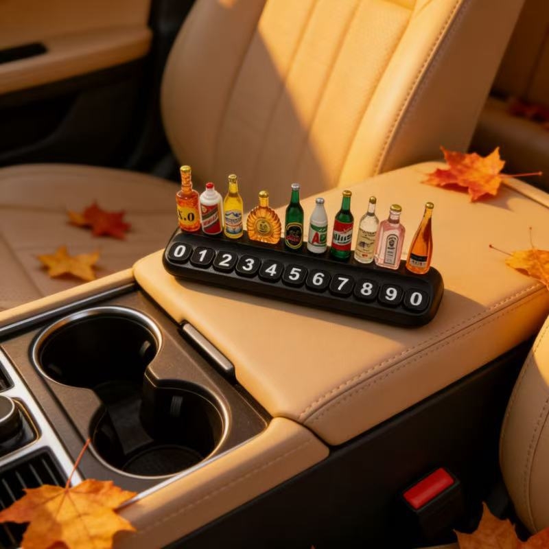 Silikonska elektronička pločica za auto - personalizirana privremena pločica s brojem za parkiranje, One Limit Automotive Products (Guangzhou) - prilagođena obrada