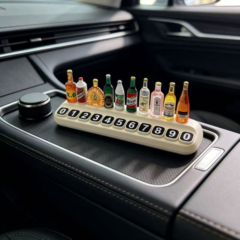 Silikonska elektronička pločica za auto - personalizirana privremena pločica s brojem za parkiranje, One Limit Automotive Products (Guangzhou) - prilagođena obrada