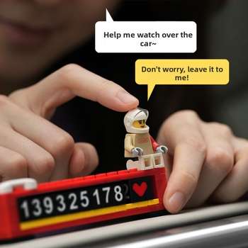 bbdd Pagaidu autostāvēšanas zīme ar slēptu funkciju | Plastmasa | Modelis 202405101424 | Logotips drukāts | Pielāgošana pieejama