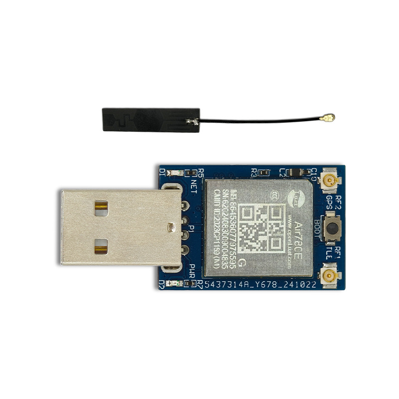 Air780E 4G USB interneta modulis ar GPS