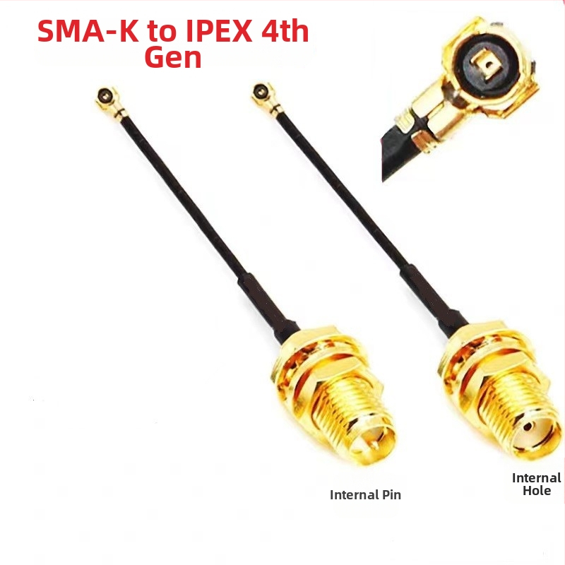 RF anténny adaptér kábel SMA na IPEX4, MS156, 50 Ω, SWR ≤1.5, zisk 28