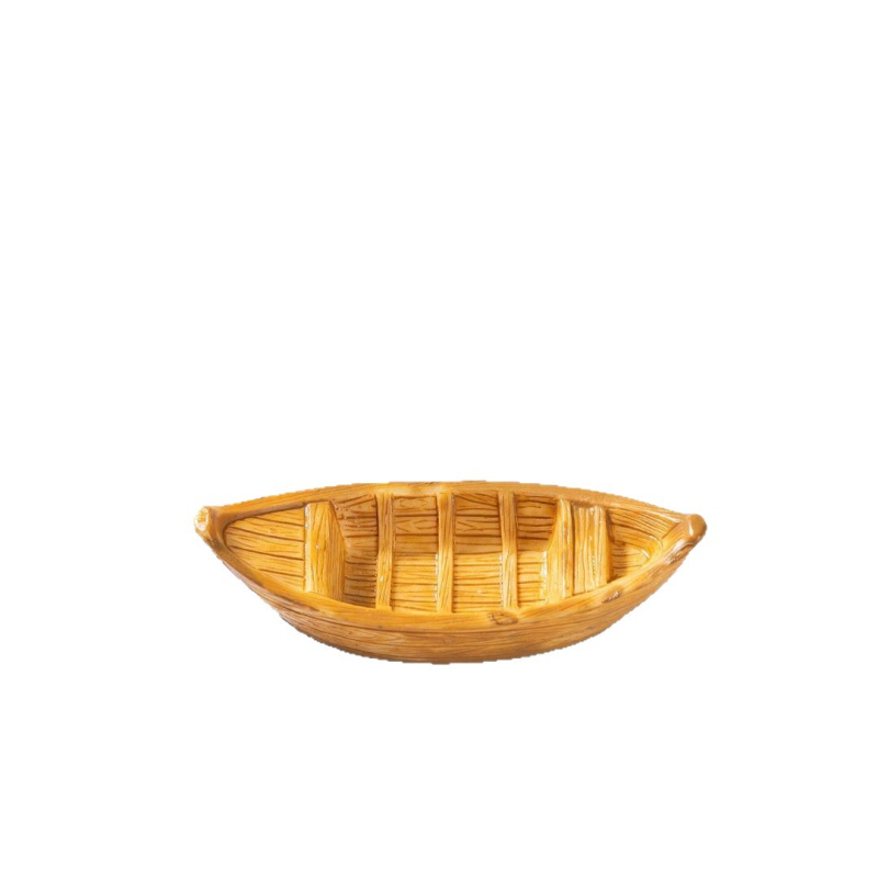 Мини плаващ модел лодка – реалистичен декоративен аксесоар за воден мини ландшафт и аквариум, DIY декор, материал: смола/пластмаса, за водни декорации