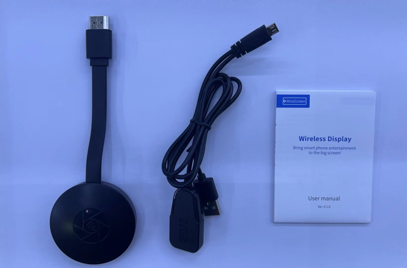 Bežični HDMI adapter za prikaz zaslona — 128MB memorije, izlaz 1080p, HDMI sučelje, podržava jedinstveno zrcaljenje