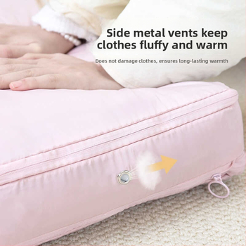 Θήκη αποθήκευσης πουπουλένιου παλτό, κυβοειδούς σχήματος, ύφασμα μνήμης, πολυλειτουργική, κατάλληλη για ταξίδια