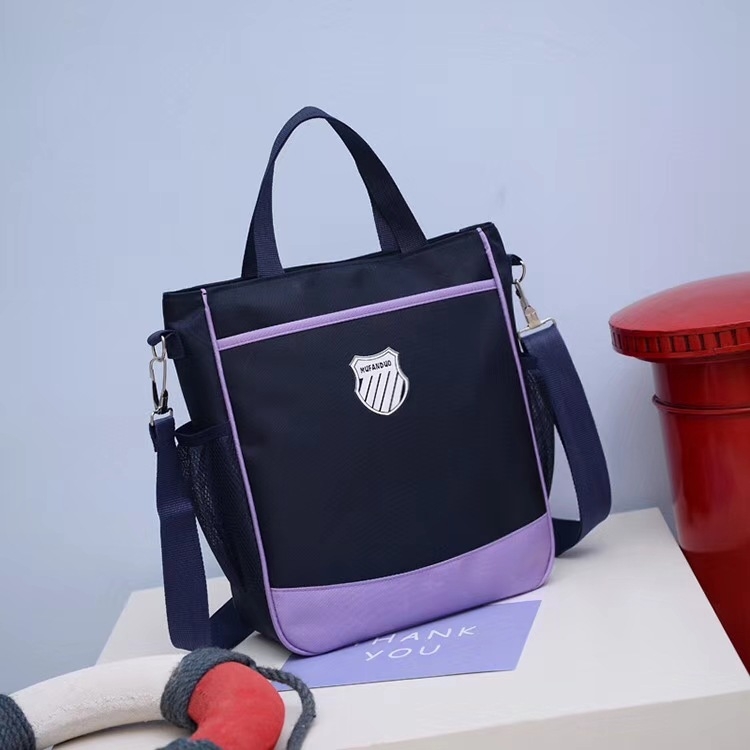 Torba preko ramena u korejskom stilu za osnovnoškolce, najlon, vodootporna i otporna na habanje, model 20156, dječji dizajn