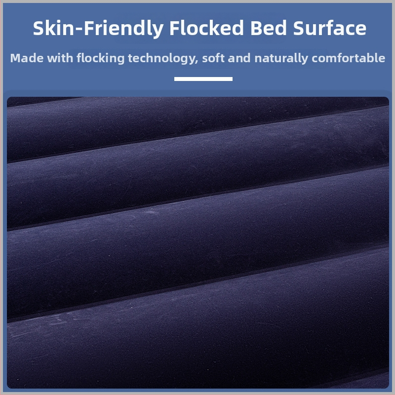 Nafukovacie lôžko z PVC s flokovanou povrchovou úpravou, nosnosť 500 kg, hmotnosť 0,5 kg, pôvod Yiwu