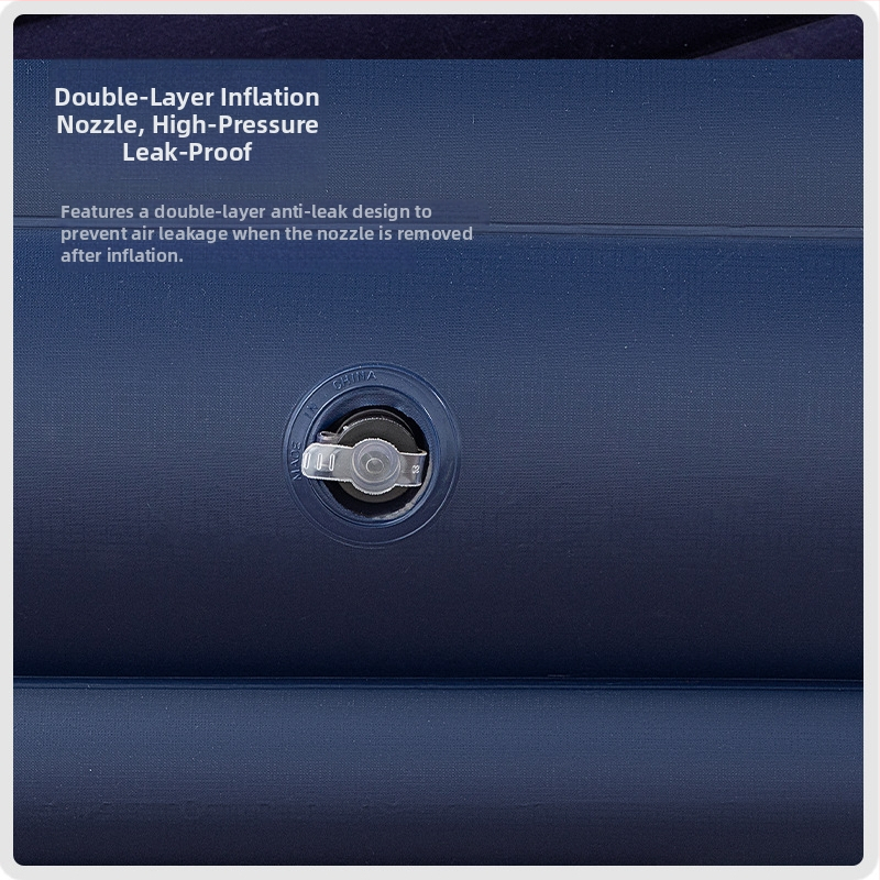 Nafukovacie lôžko z PVC s flokovanou povrchovou úpravou, nosnosť 500 kg, hmotnosť 0,5 kg, pôvod Yiwu