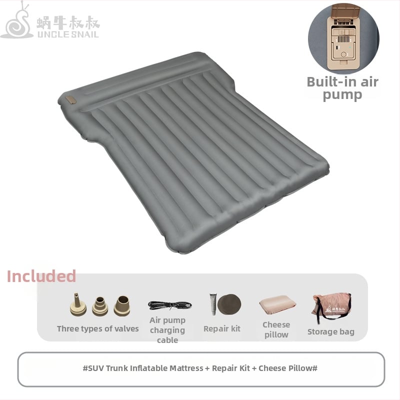 Uncle Snail pripučiamas automobilio lova SUV ir sedanui | flokingo paviršius | 4 kg | maksimali apkrova 300 kg