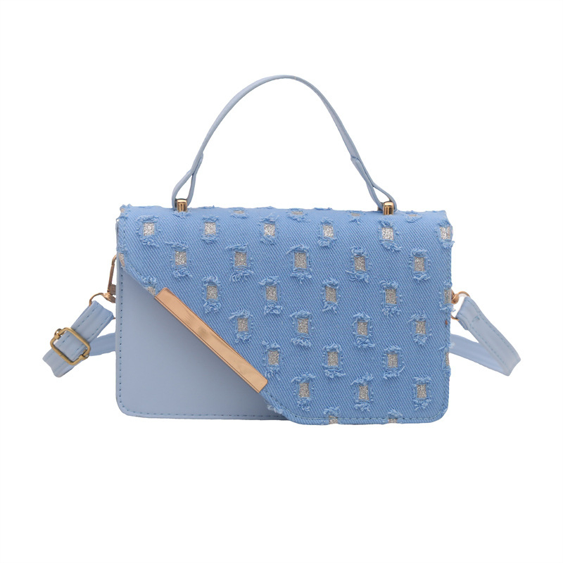 Crossbody mala kvadratna torbica s francuskim nišnim dizajnom i retro vibom, ulični stil (Materijal: poseban; Oblik: horizontalni kvadrat; Zatvaranje: poklopac; Unutarnji pretinci: pretinac sa zipom, džep za telefon)
